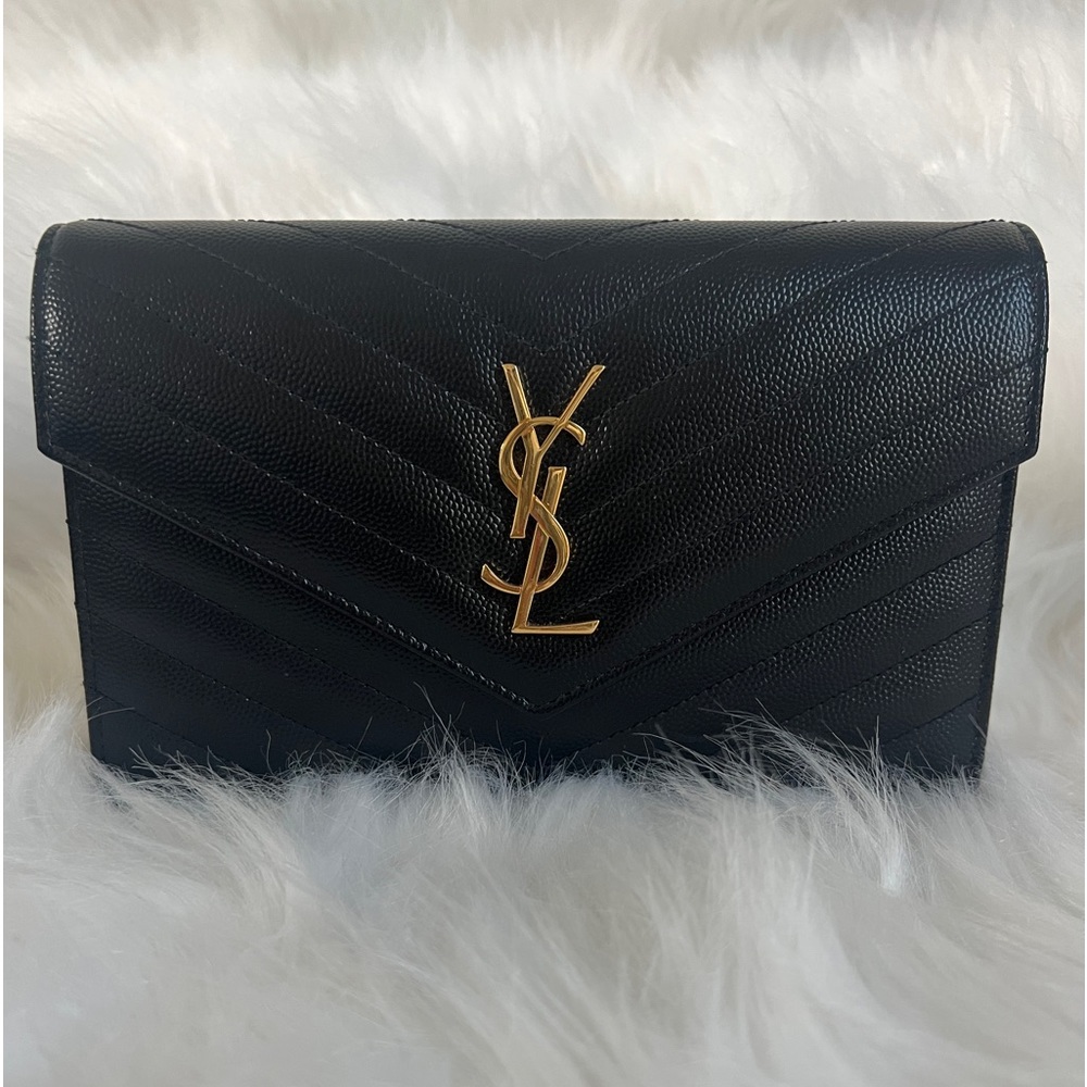 ❌SOLD❌ YSL Saint Laurent Wallet on Chain Crossbody Bag